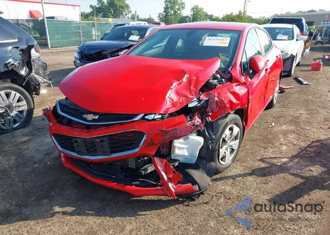 2018 Chevrolet Cruze Ls из США, поврежденный, VIN 1G1BC5SM5J7247318
